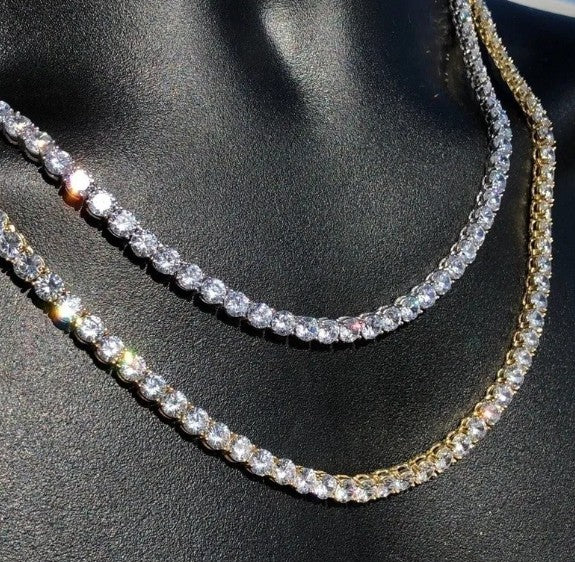 -輝- 4MM Iced Out Tennis Chain