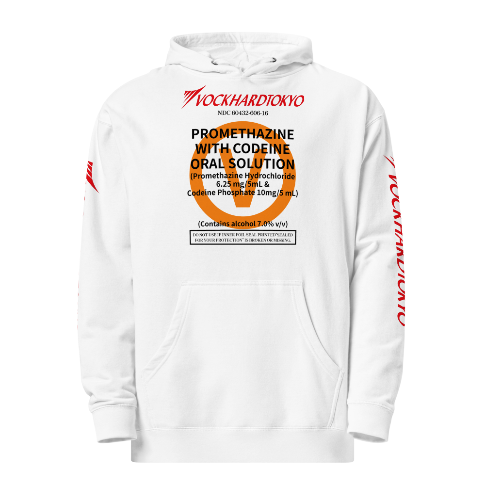 VØCKHARDTOKYO Bottle Label Hoodie