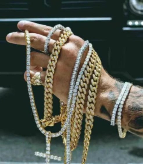 -輝- 4MM Iced Out Tennis Chain