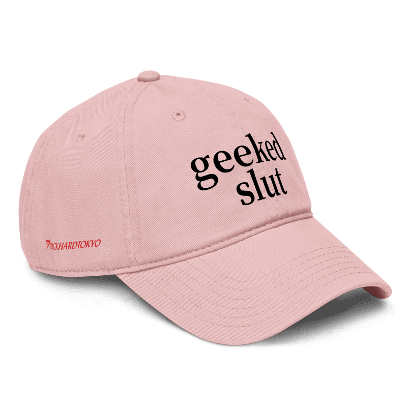 VØCKHARDTOKYO "geeked slut" Washed Cap for MAO